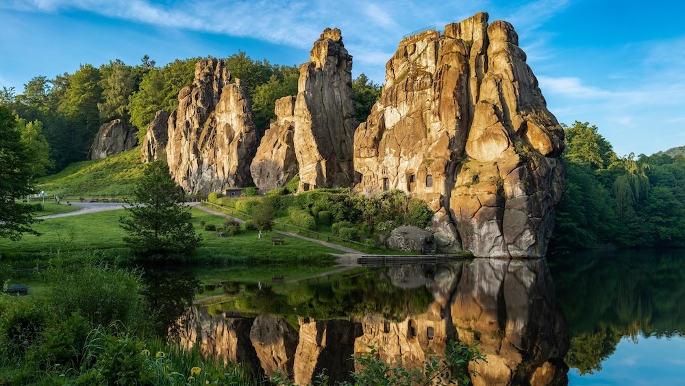 Externsteine im Teutoburger Wald