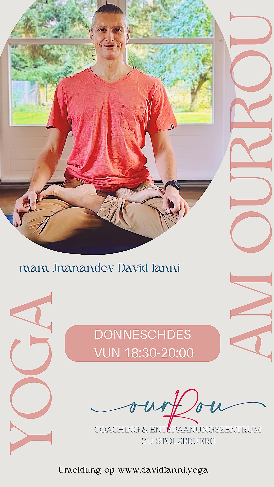 Plakat für Yoga mit Jnanadev im Aquanat’our